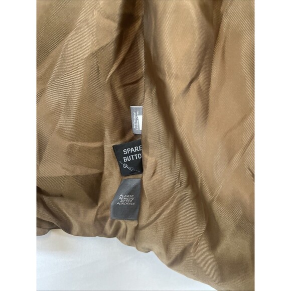 Apt. 9 Men’s Suede Sport Coat Blazer Jacket Tan Brown 2-Button Classic Lined 44R - Picture 8 of 10